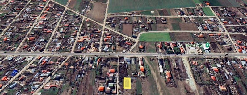 Fundulea, teren 536 mp de vanzare, imprejmuit, utilitati